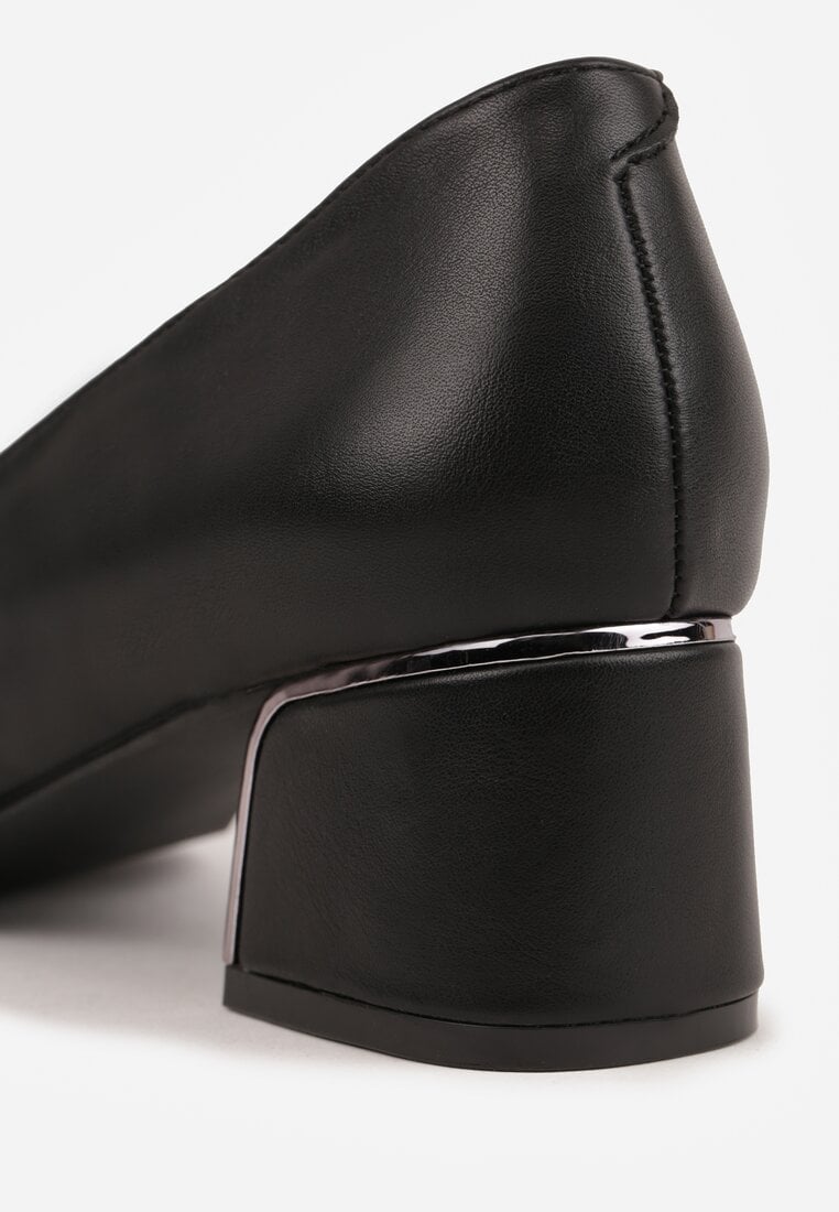 Pantofi cu toc Mixin Negri