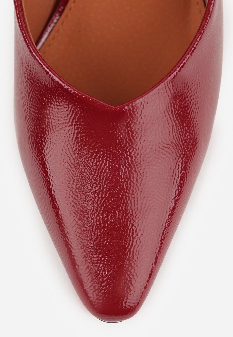 Pantofi cu toc Vidvira Bordo