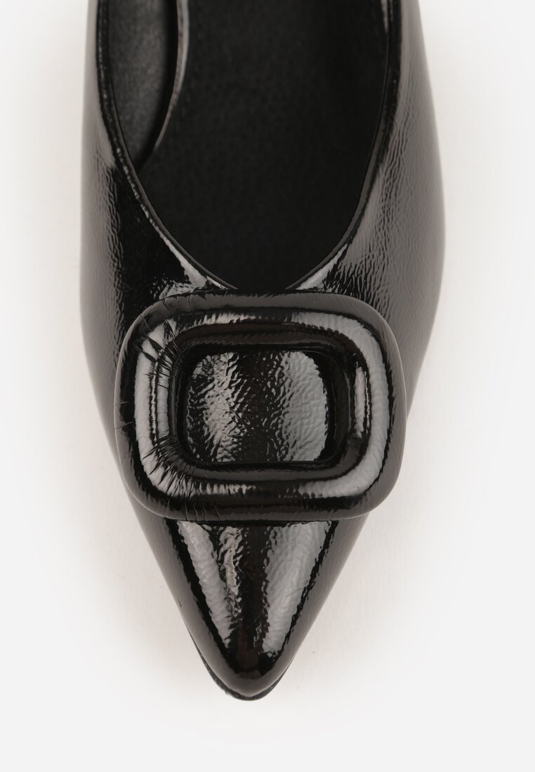 Pantofi cu toc Apanelle Negri