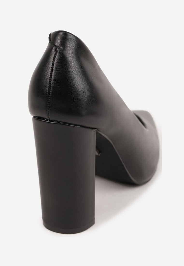 Pantofi cu toc Esalea Negri