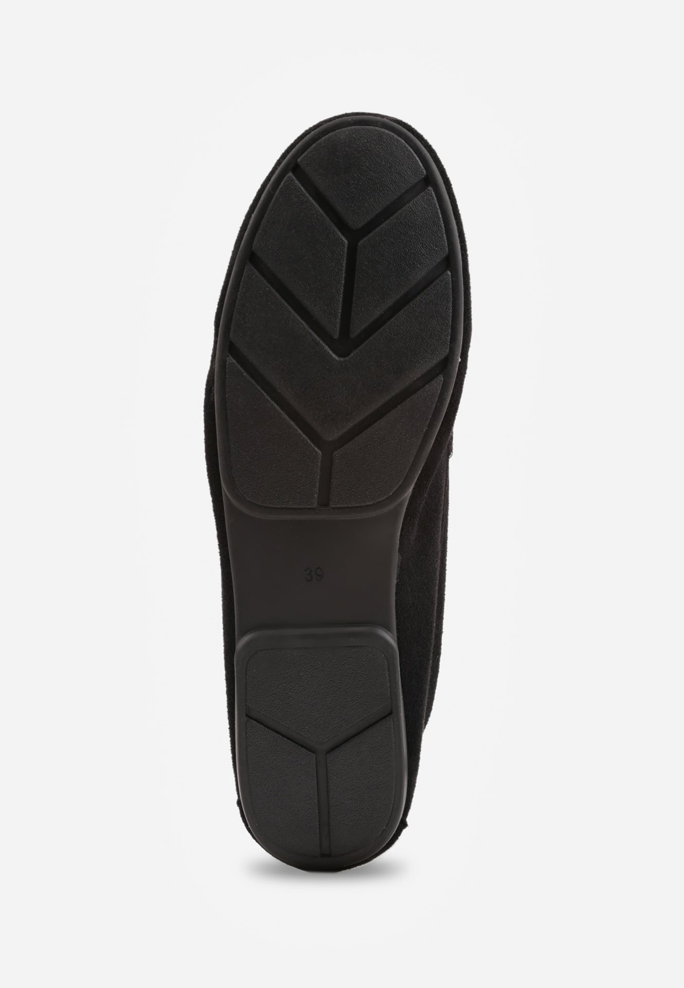 Czarne Mokasyny VICES z Wkładką ze Skóry Naturalnej i Metalicznym Elementem Alcimene