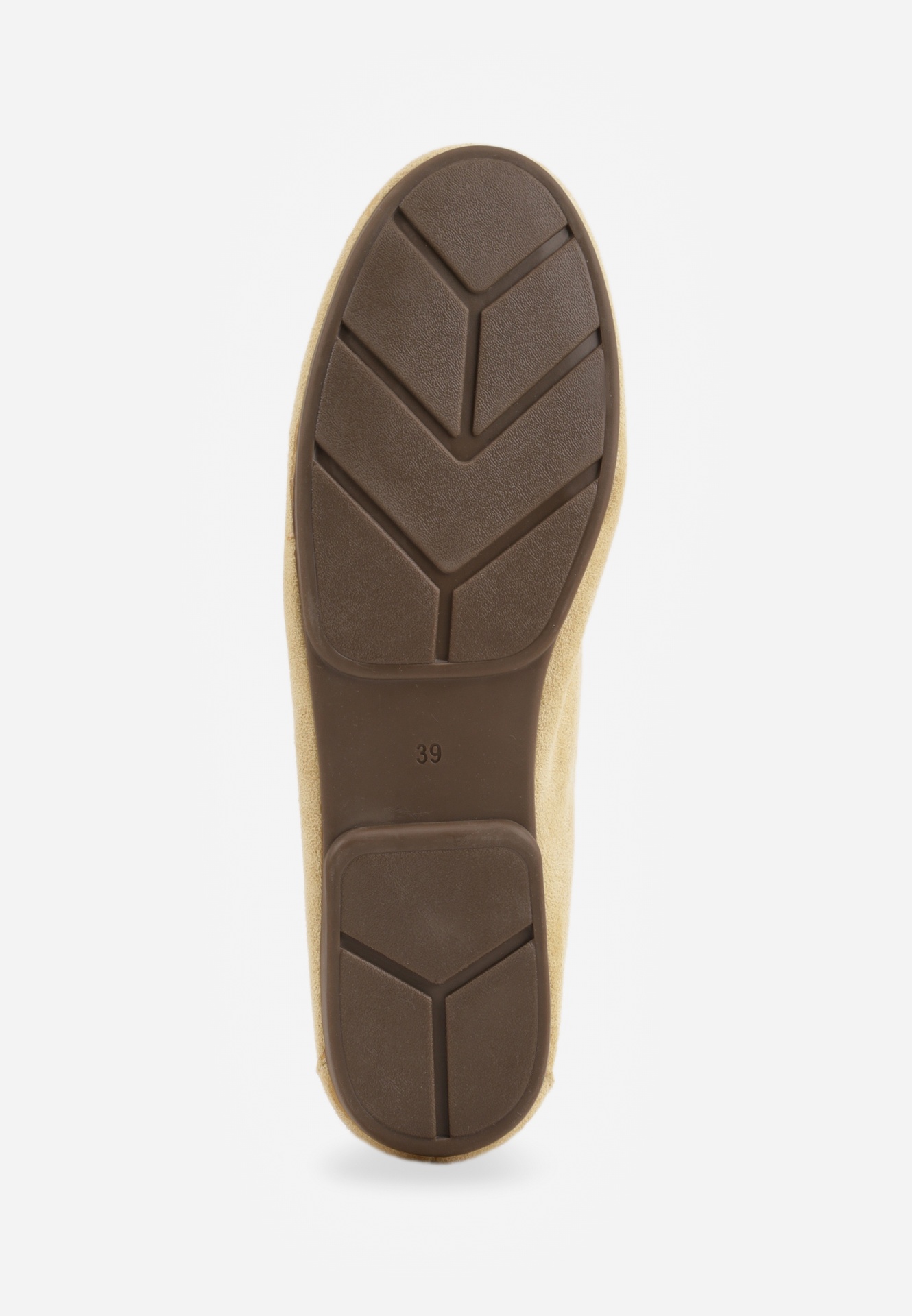 Żółte Mokasyny VICES z Wkładką ze Skóry Naturalnej i Metalicznym Elementem Alcimene