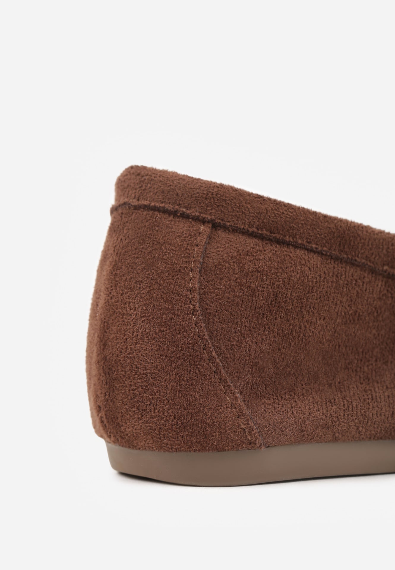 Brązowe Mokasyny VICES z Wkładką ze Skóry Naturalnej i Metalicznym Elementem Alcimene