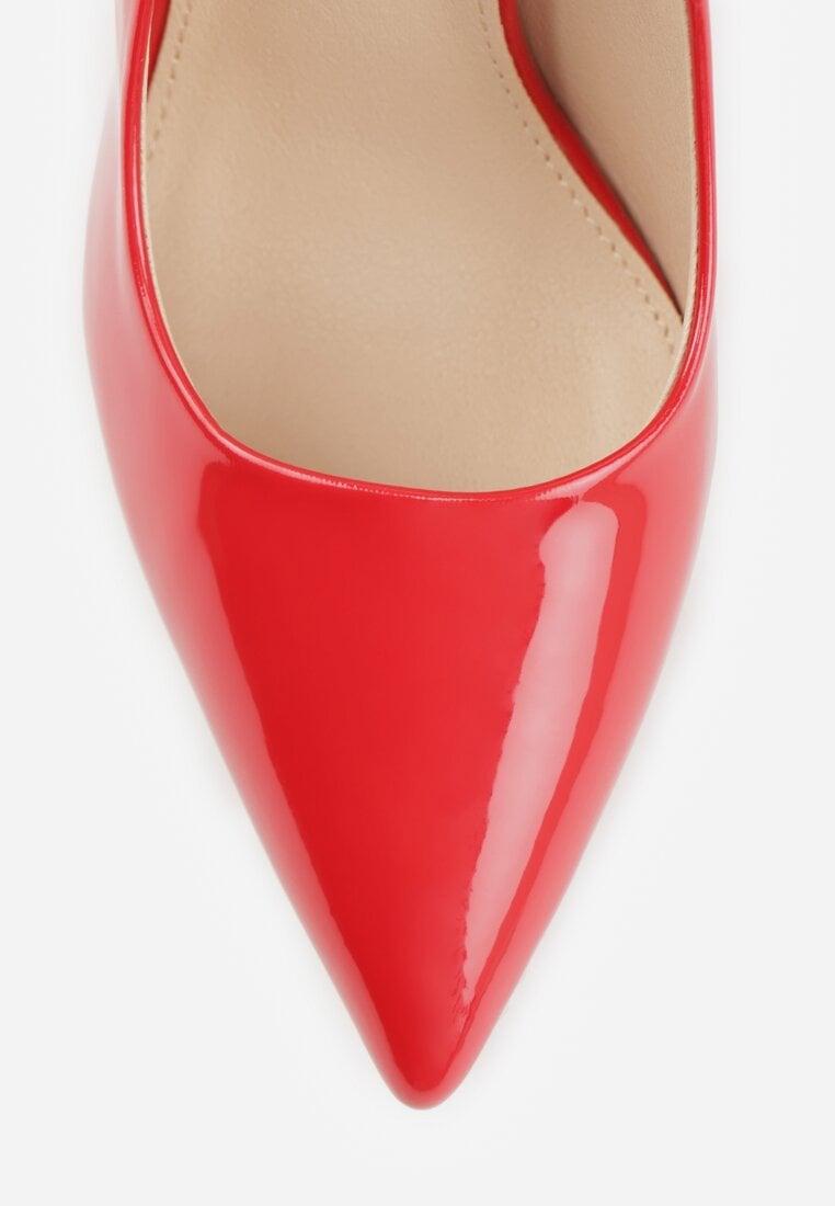 Pantofi stiletto Zafriah Roșii