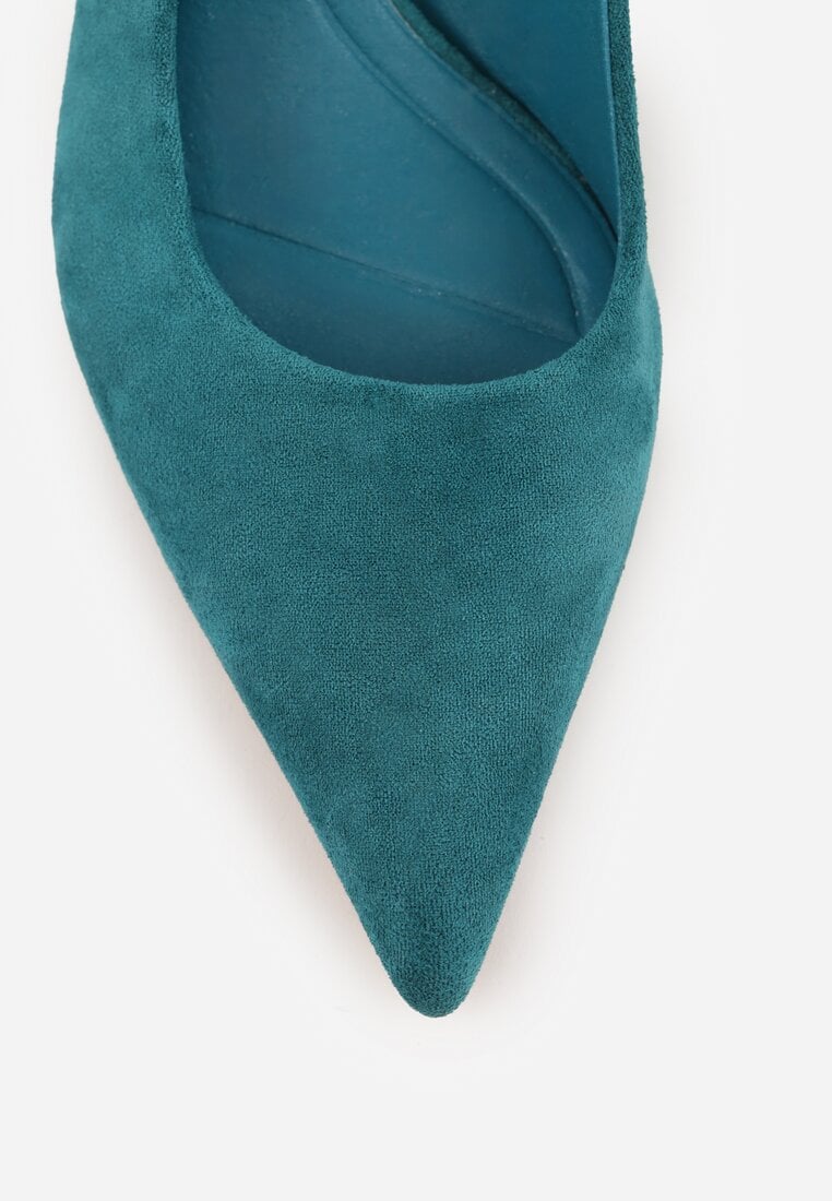 Zielone Czółenka Slingback VICES na Kaczuszce Anatera