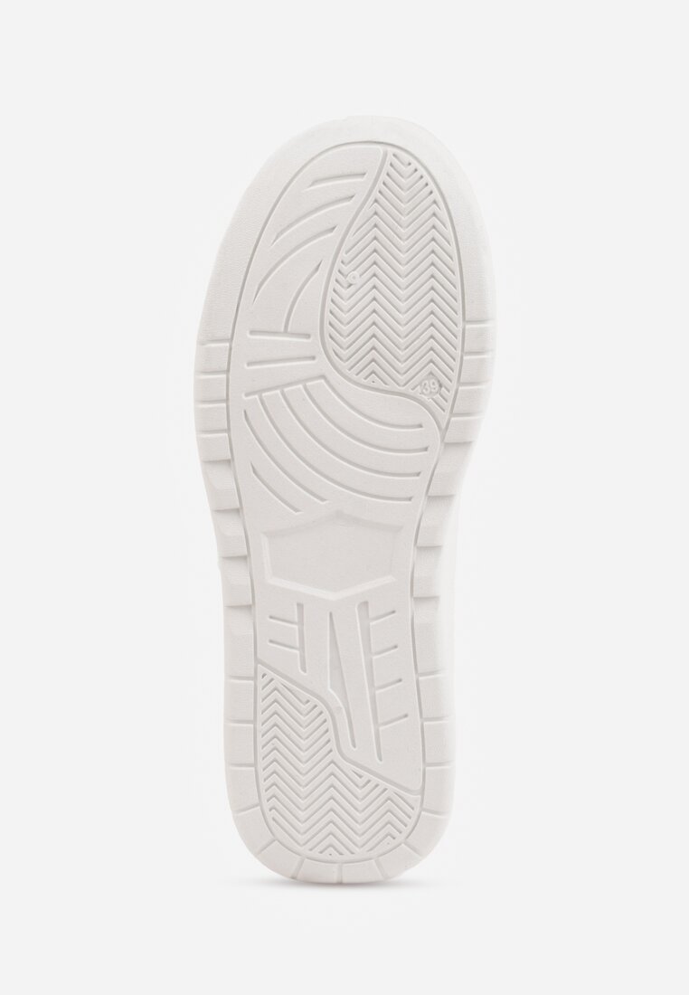 Białe Chunky Sneakersy VICES na Platformie Azilera