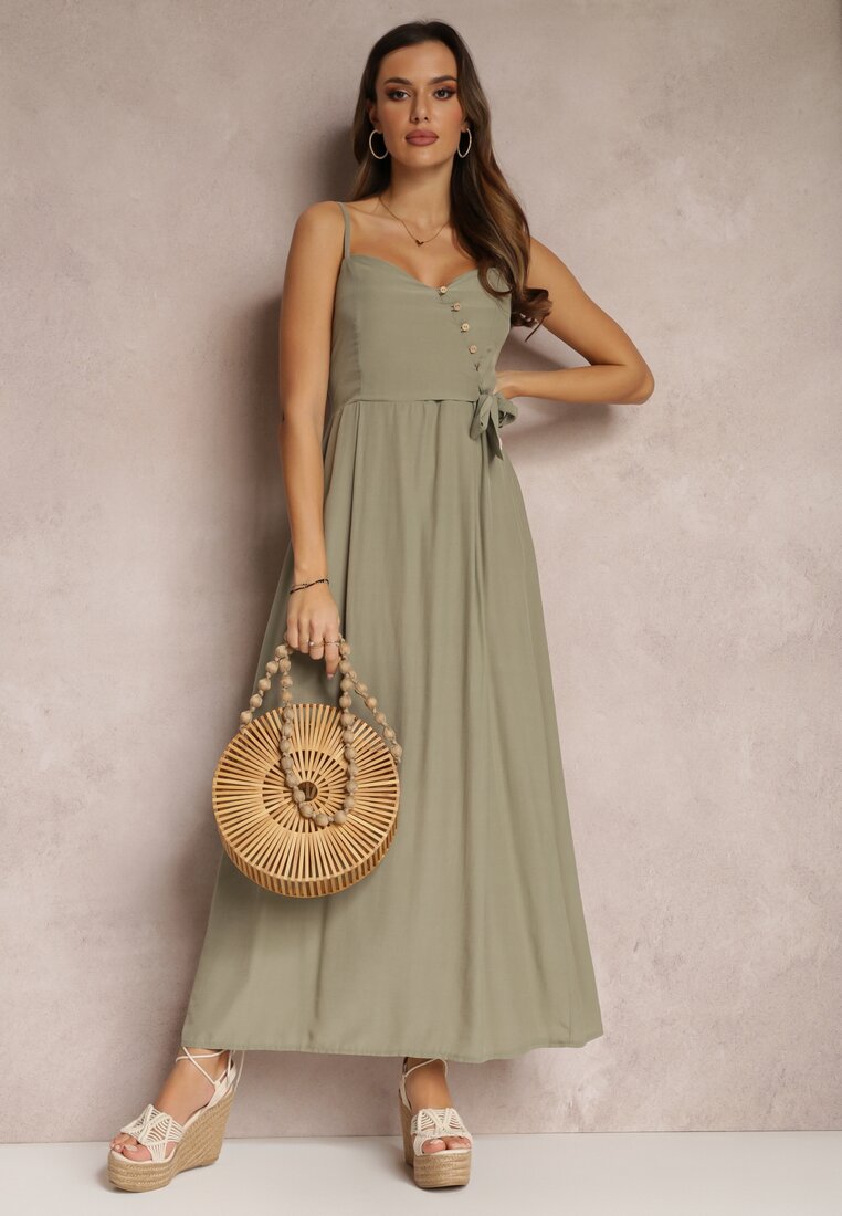 Rochie Verde închis Pallepheu