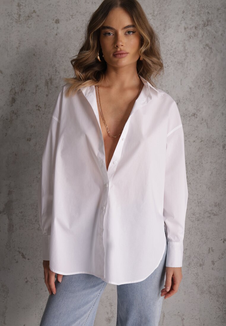 Cămașă Albă din bumbac Aquida