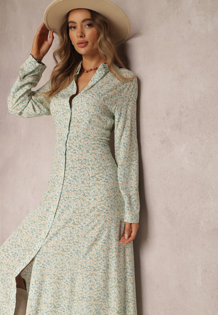 Rochie Albastru-Verde Caeoreia