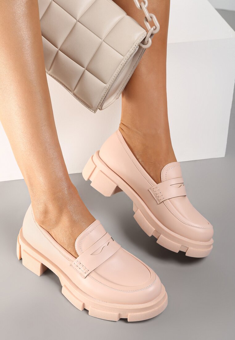 Mocasini Roz deschis Appotis