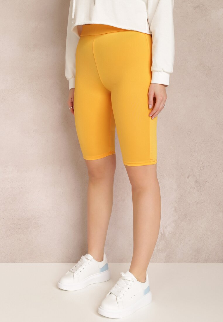 Pantaloni scurți portocalii Basyle