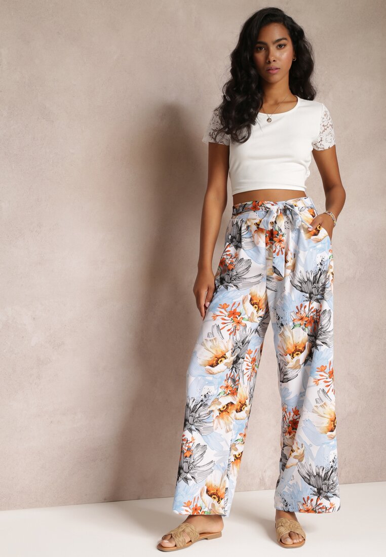 Pantaloni Albastru deschis Hellonia