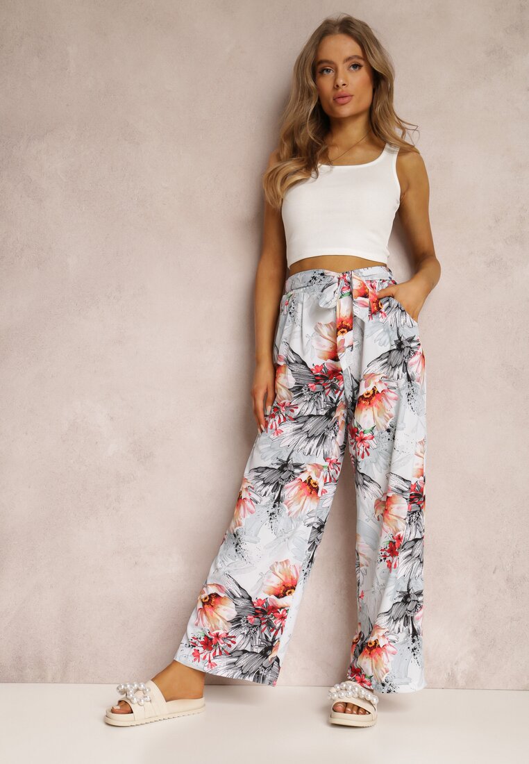 Pantaloni verzi mentă Hellonia