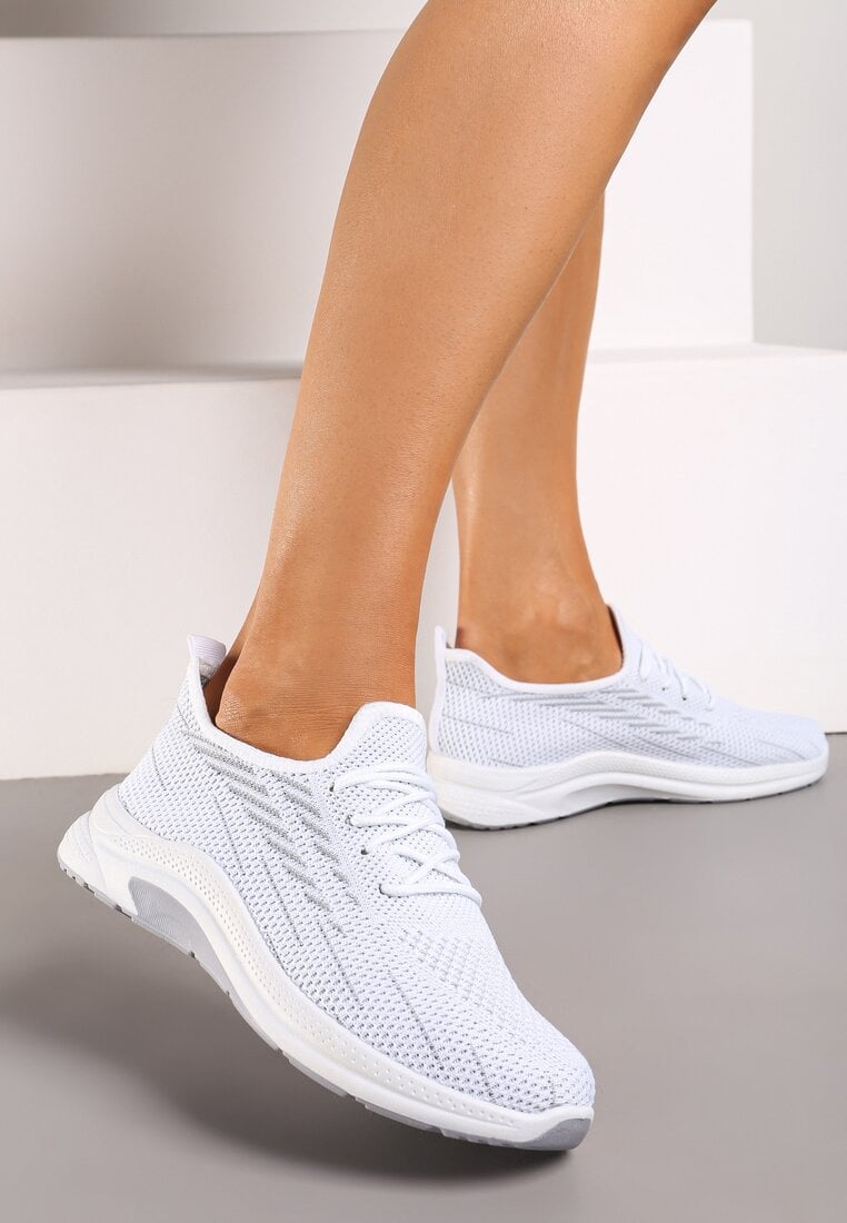Pantofi sport Albi din plasă cu talpă din spumă Linidas