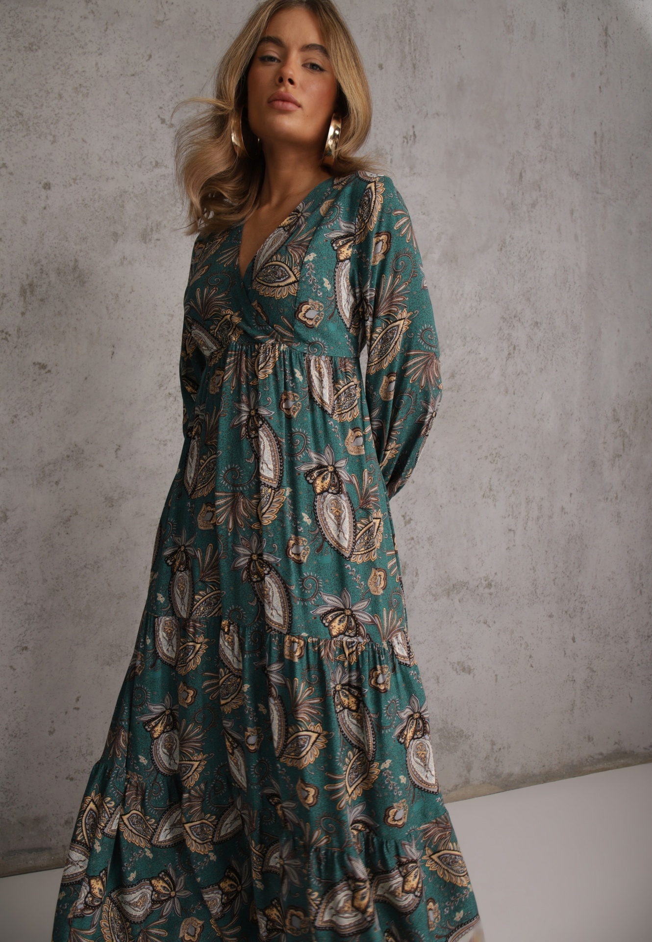 Rochie Verde Demestra