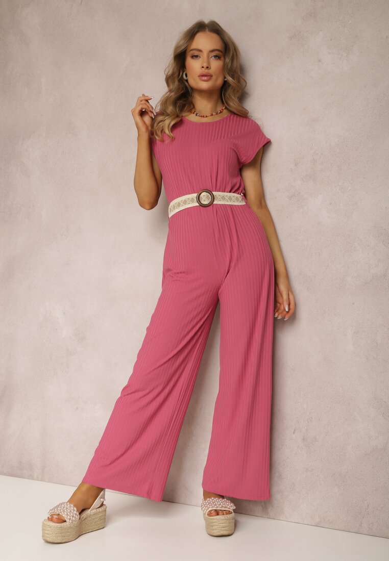 Salopetă Fucsia cu Cordon Artyse