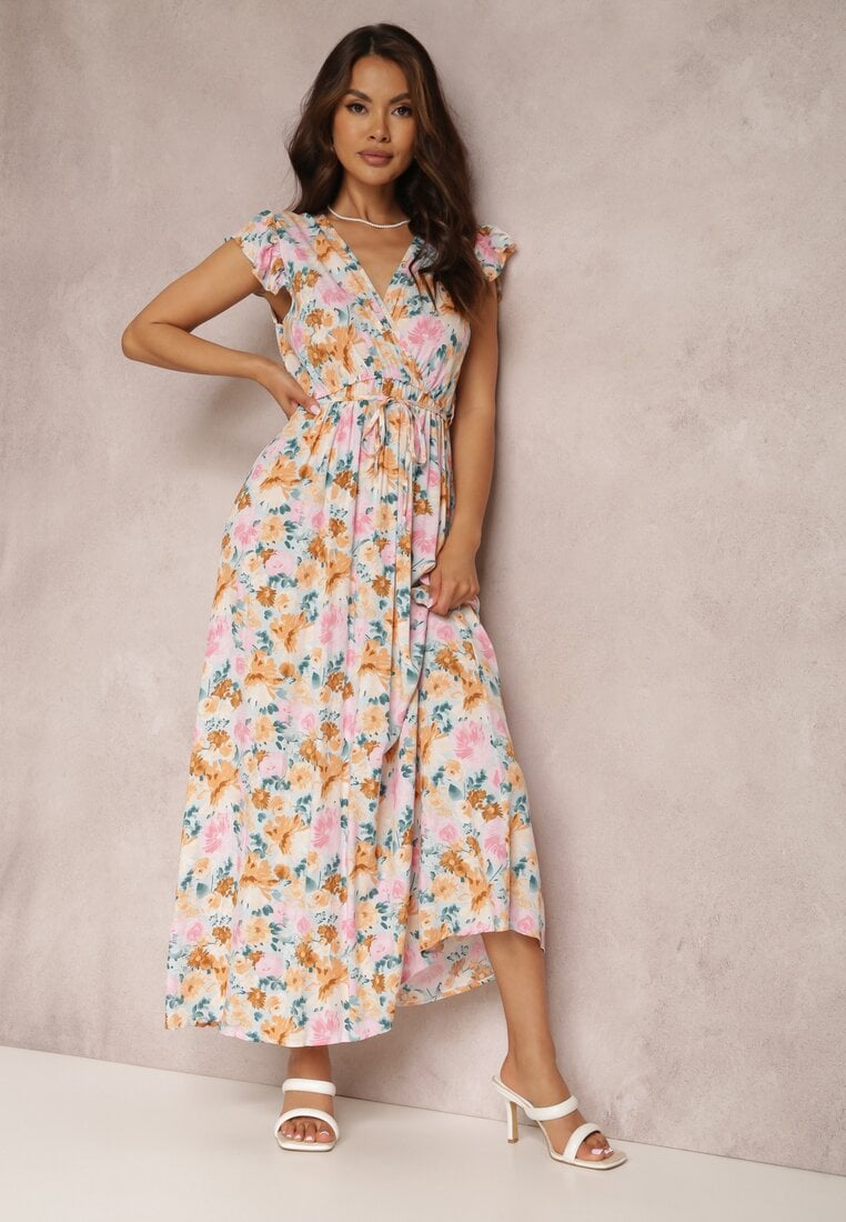 Rochie Alb-Mentă Phaedrathe