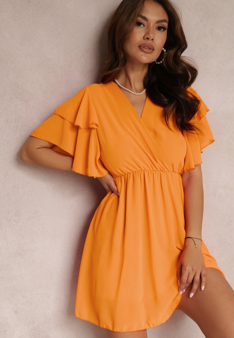 Rochie Portocalie Theselle