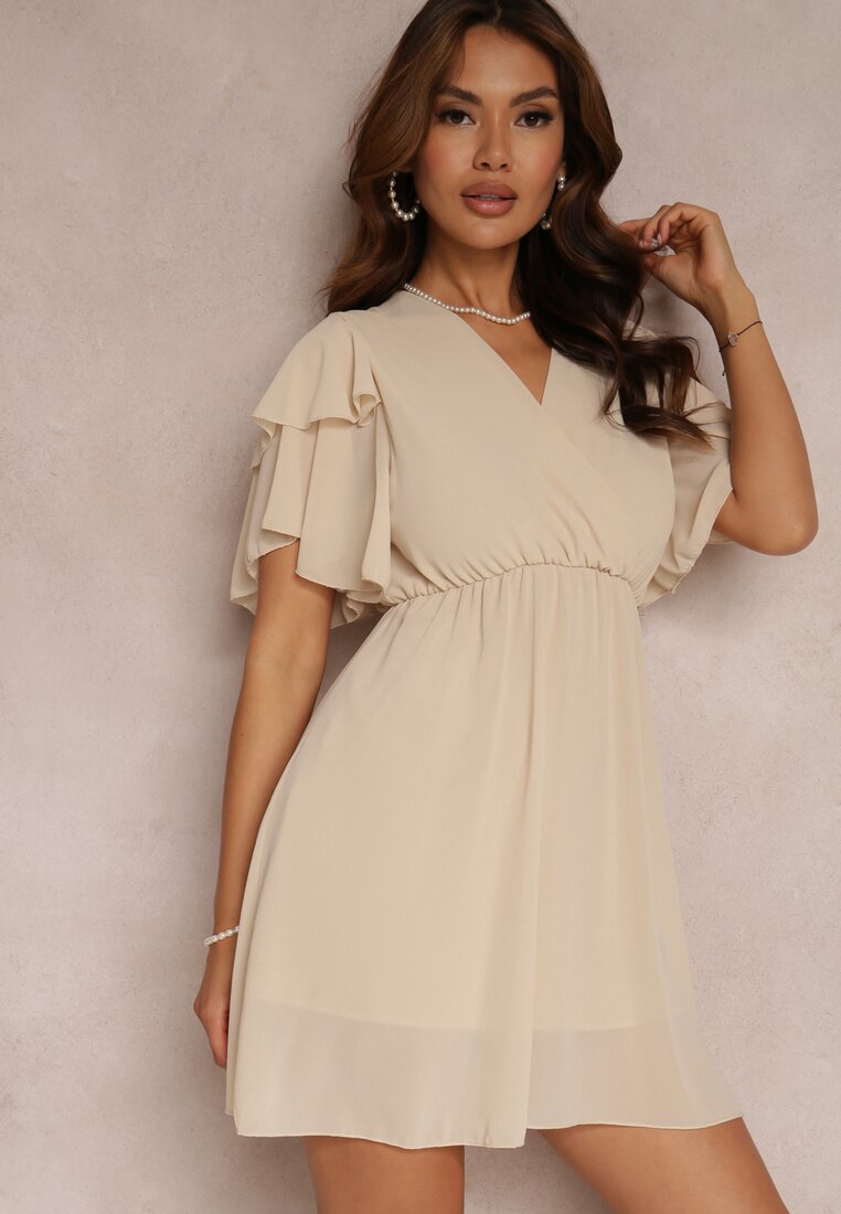 Rochie bej deschisă Theselle