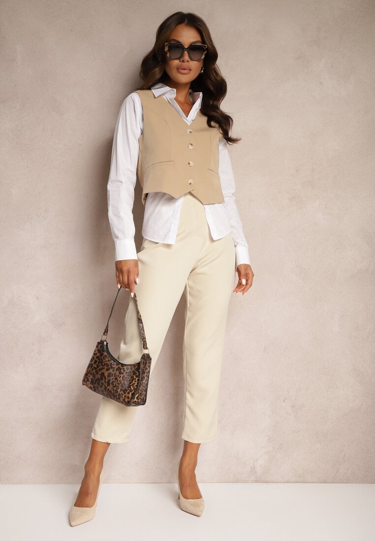 Pantaloni Bej deschis Iolona