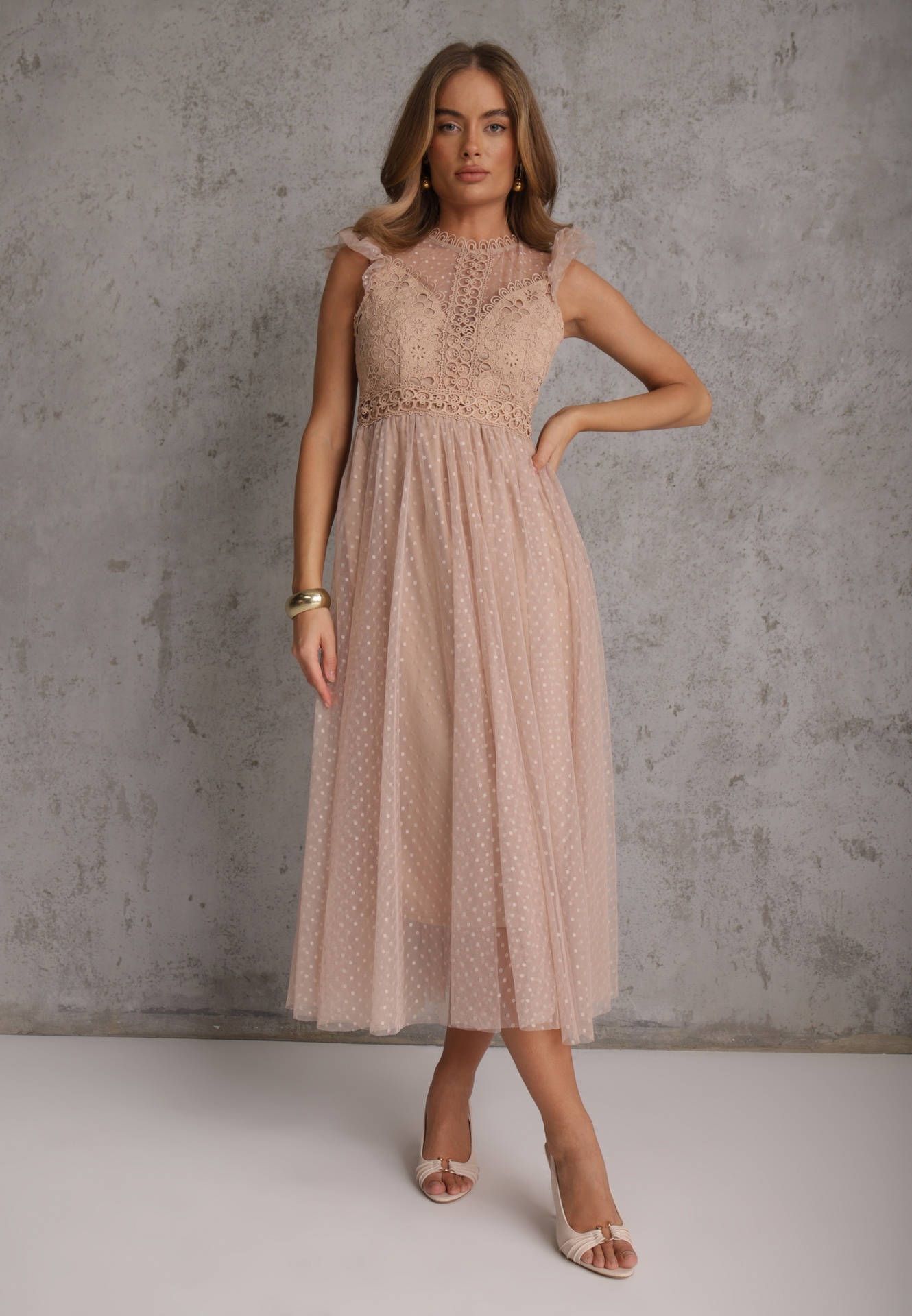Rochie Bej Canissa