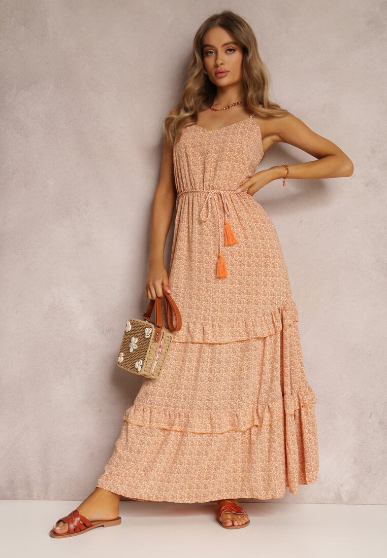 Rochie Portocalie Ailbhe