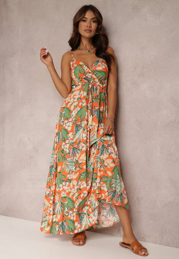 Rochie Portocalie Nourane