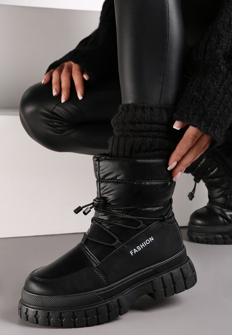 Cizme de zăpadă negre Flagreat