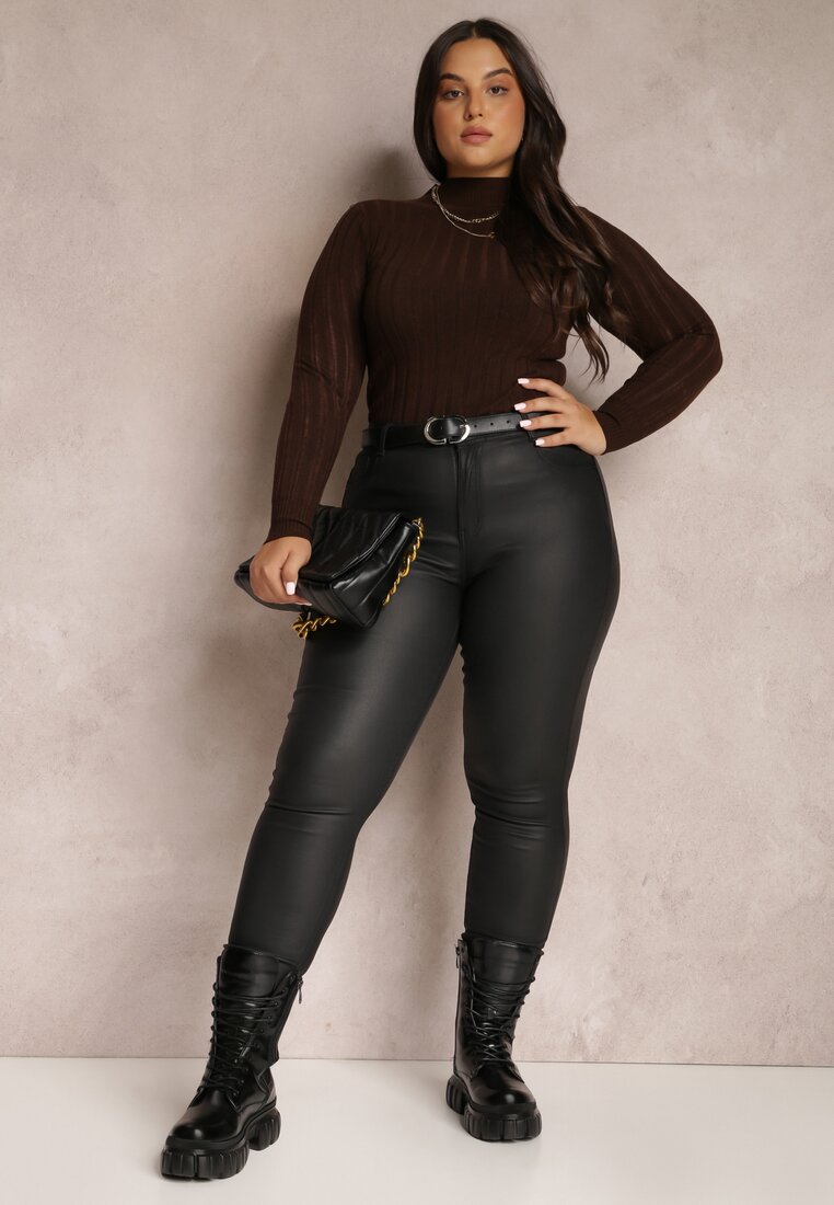 Pantaloni Negri Skinny Zangi