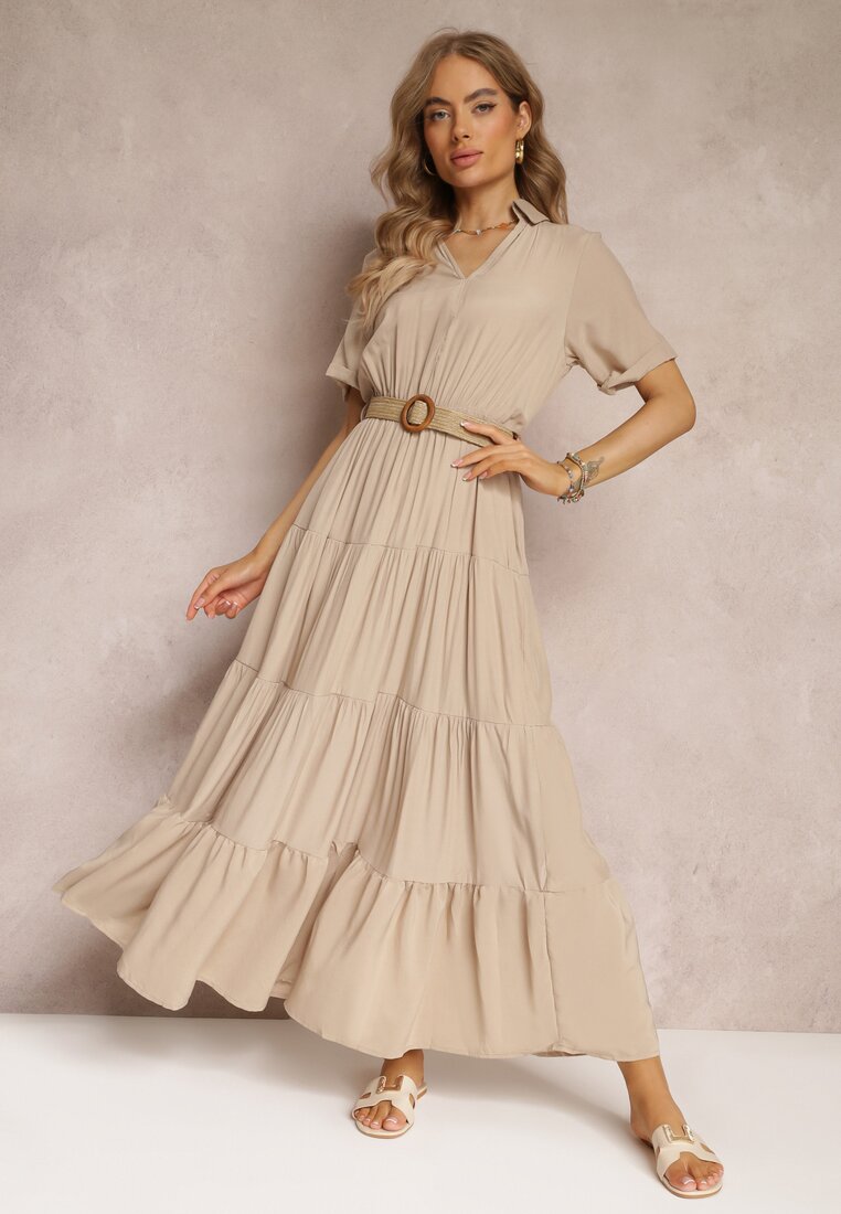 Rochie bej Pelletier