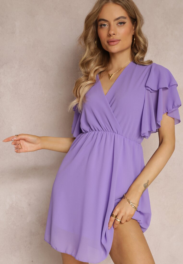Rochie Mov Theselle
