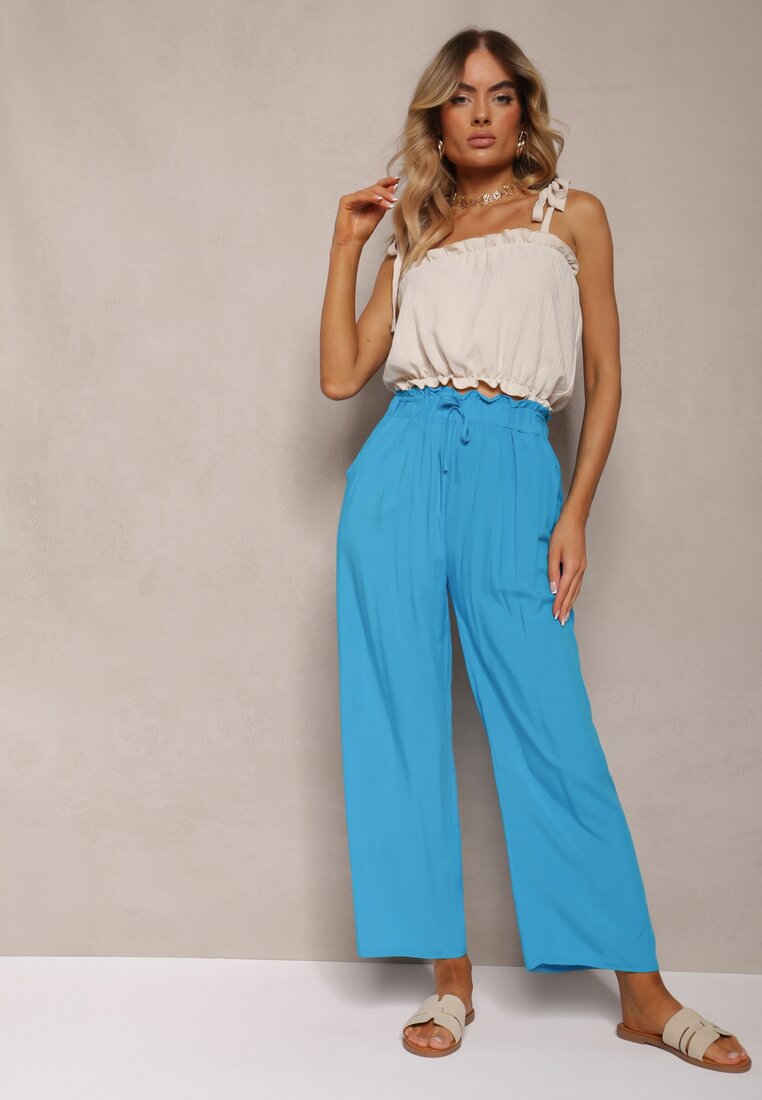 Pantaloni Albastre Sharrill