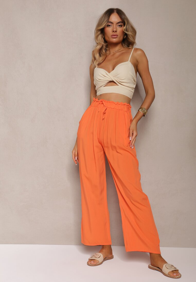 Pantaloni Portocalii Sharrill