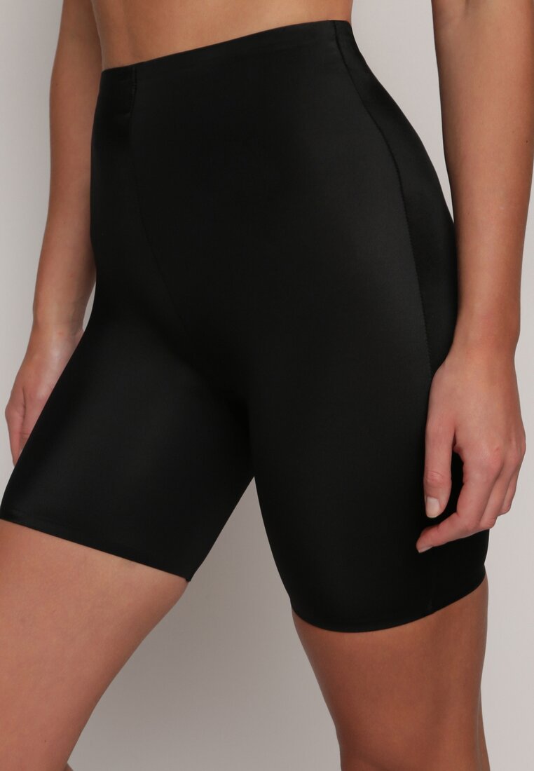 Chiloți Negri Elastici Modelatori High Waist Swierisa