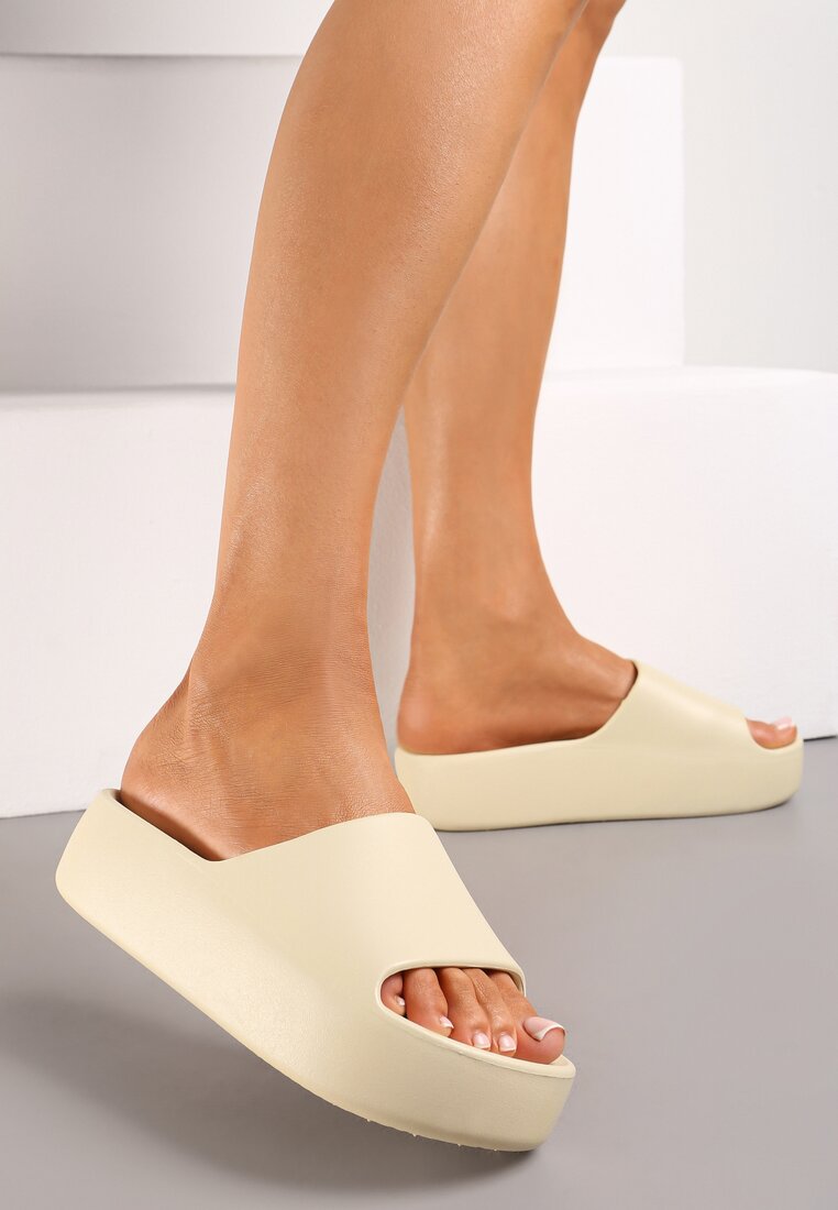 Papuci Bej spumă Clasici Denalago