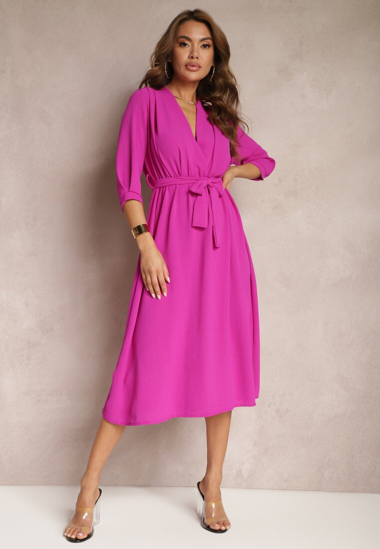 Rochie fucsia Rheniolea