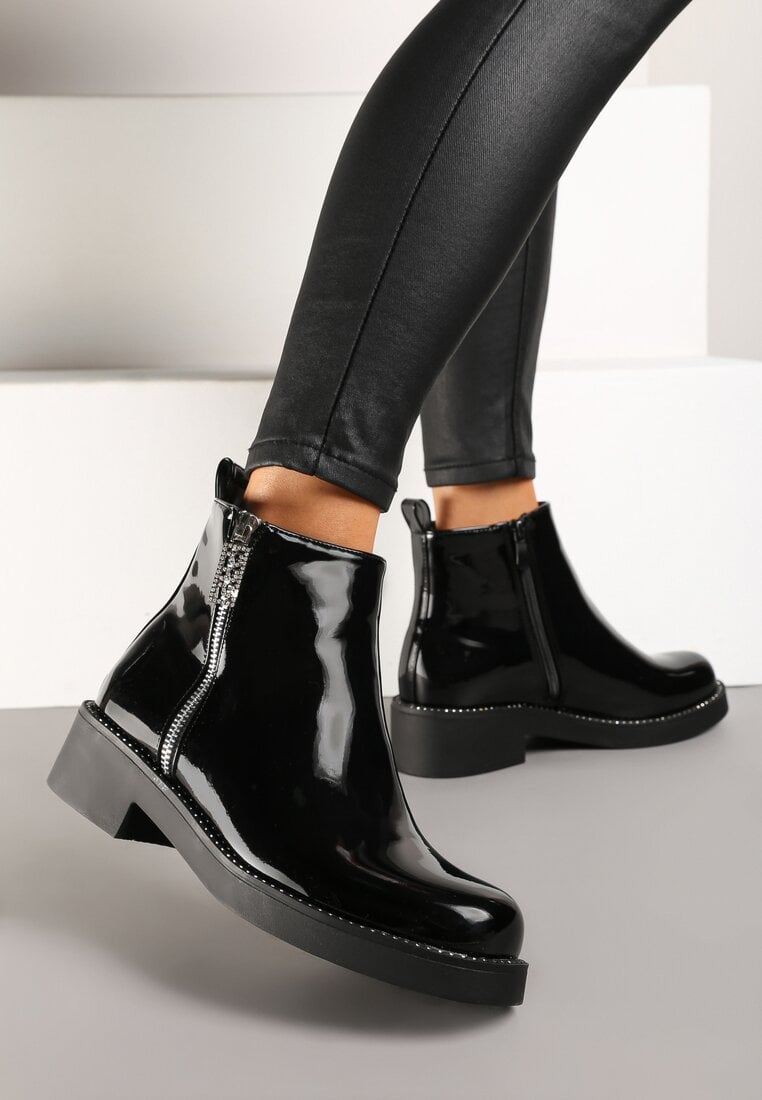 Botine Leamisita Negre