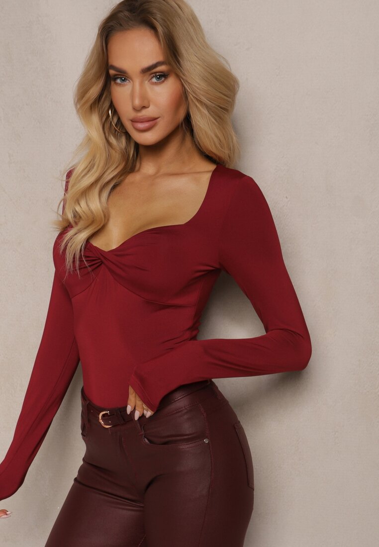 Bluză Bordo Astesilea