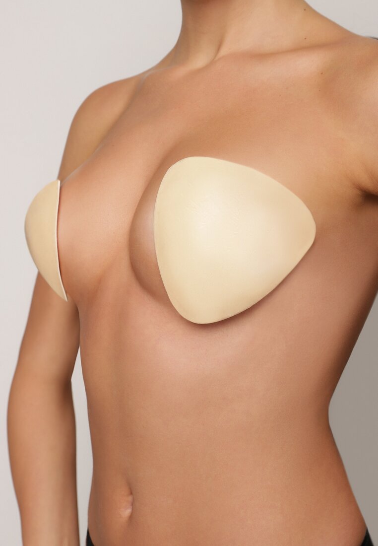 Sutien Bej Adeziv cu Finisaj Neted Senarra