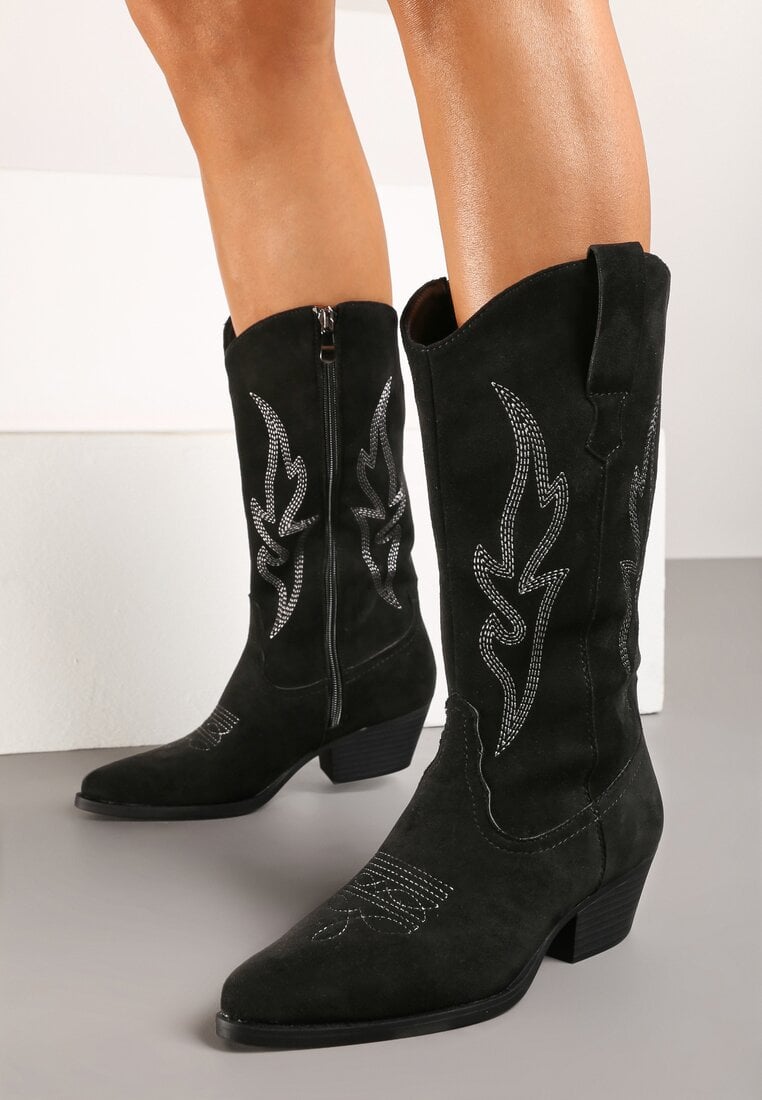 Botine Retalia Negre