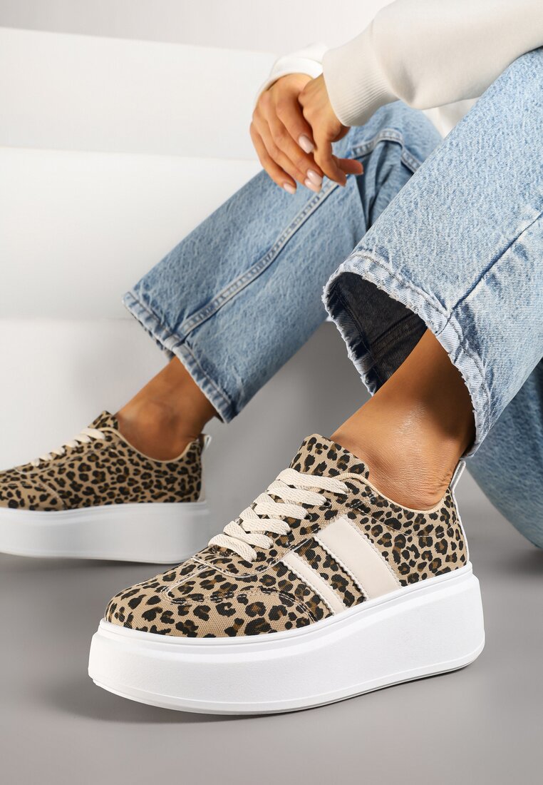 Adidași Panteră Clasici cu Talpă Groasă și Platformă Adessia