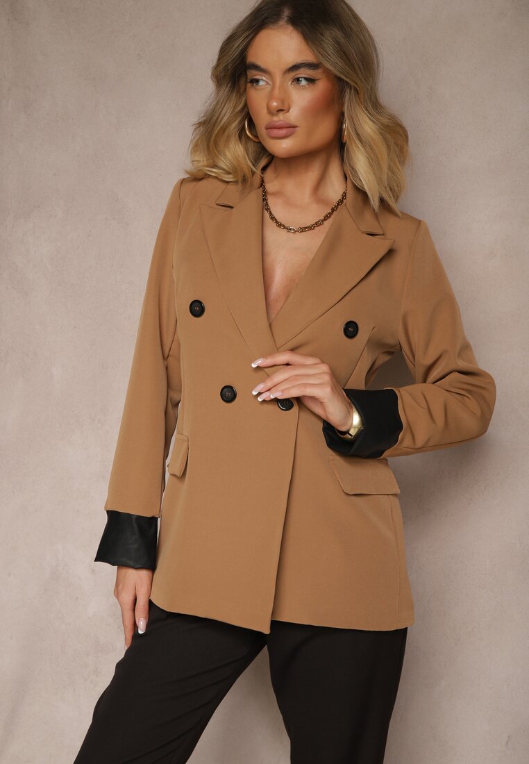 Sacou Cambrat Maro Decorat Cu Revere Evelhiria