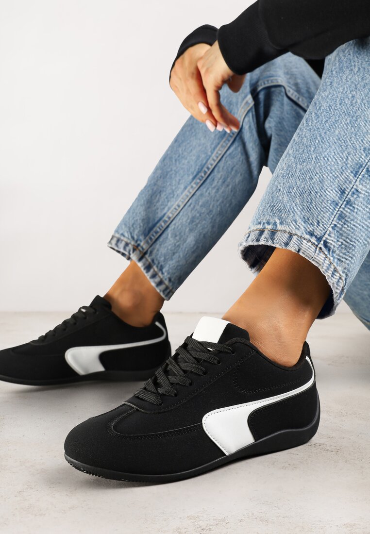 Sneakers Negri Model clasic de Teniși Zelritia