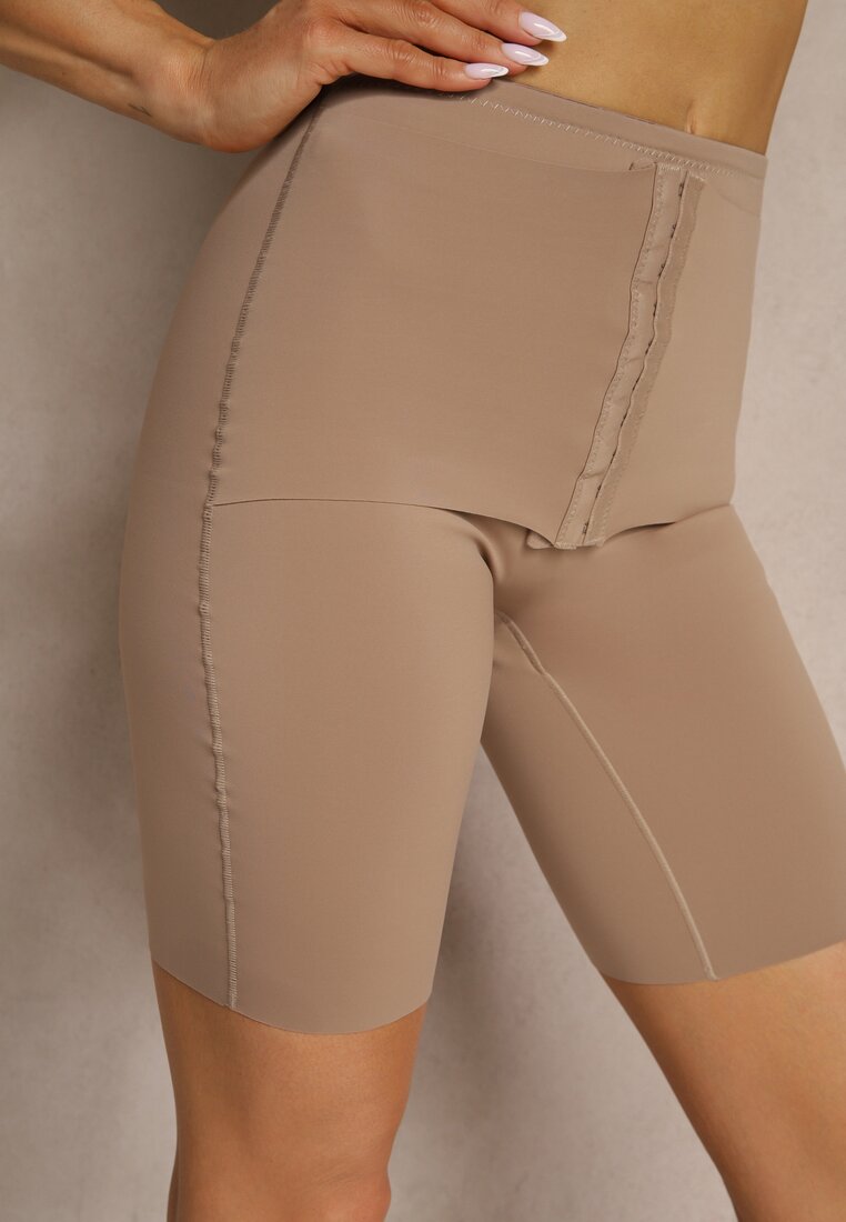 Lenjerie modelatoare Chiloți Tip Pantaloni scurți Talie înaltă Bej închis Liradelle
