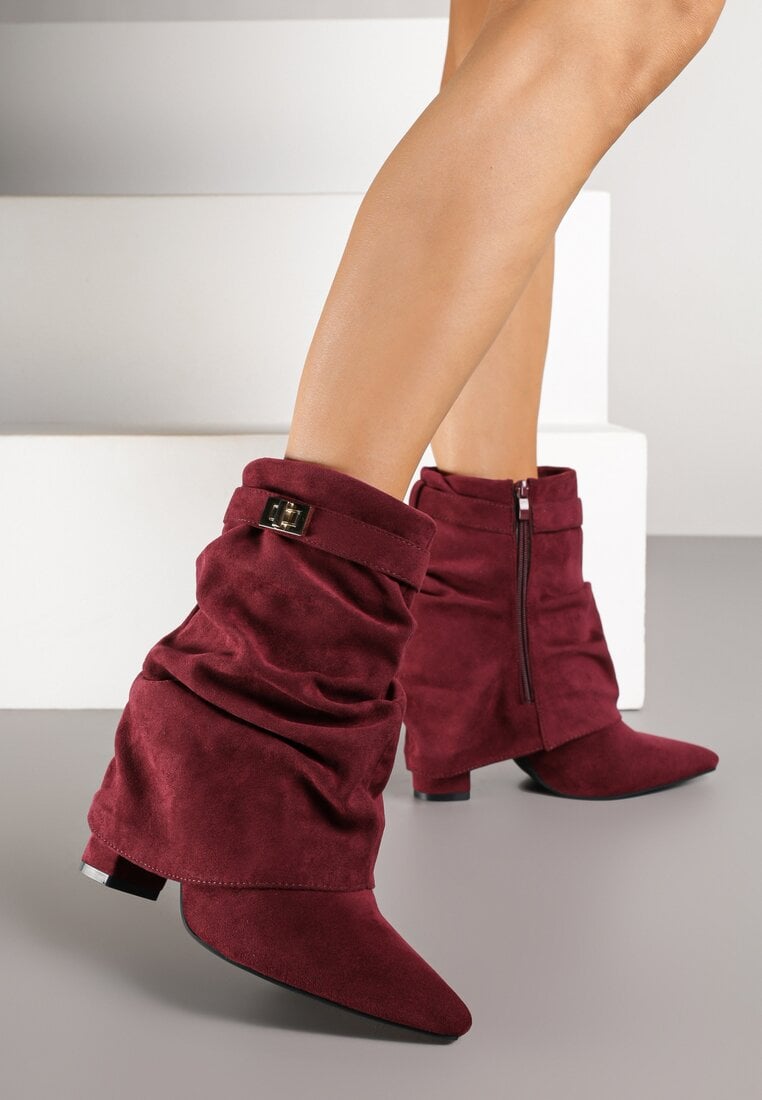 Botine Latunea Bordo