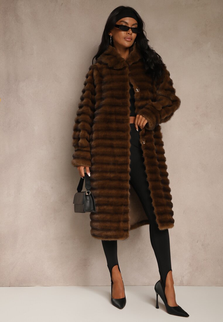 Palton Maro Blană cu Cusături Decorative și Glugă Esetia