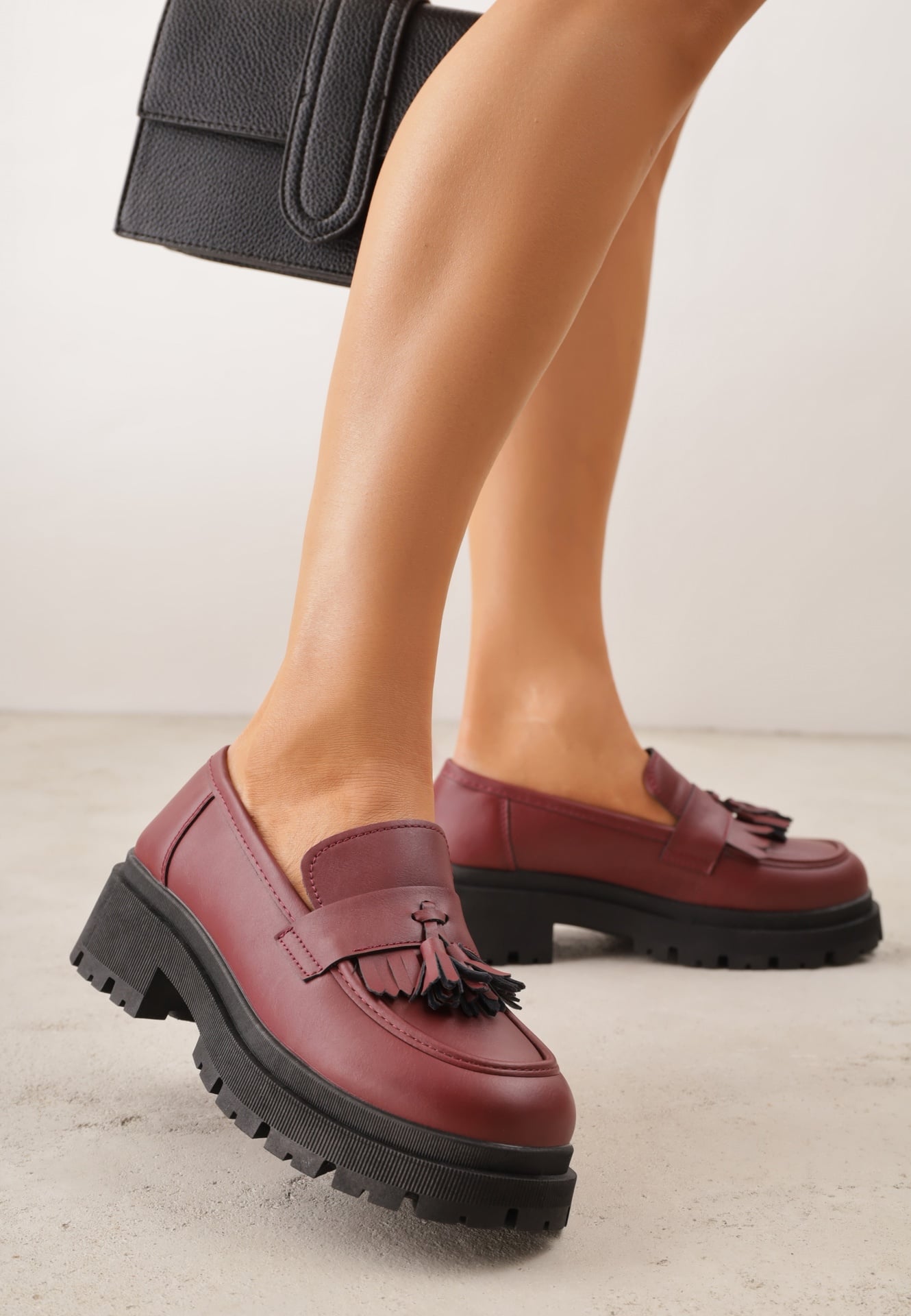 Mocasini Sewrisa Bordo