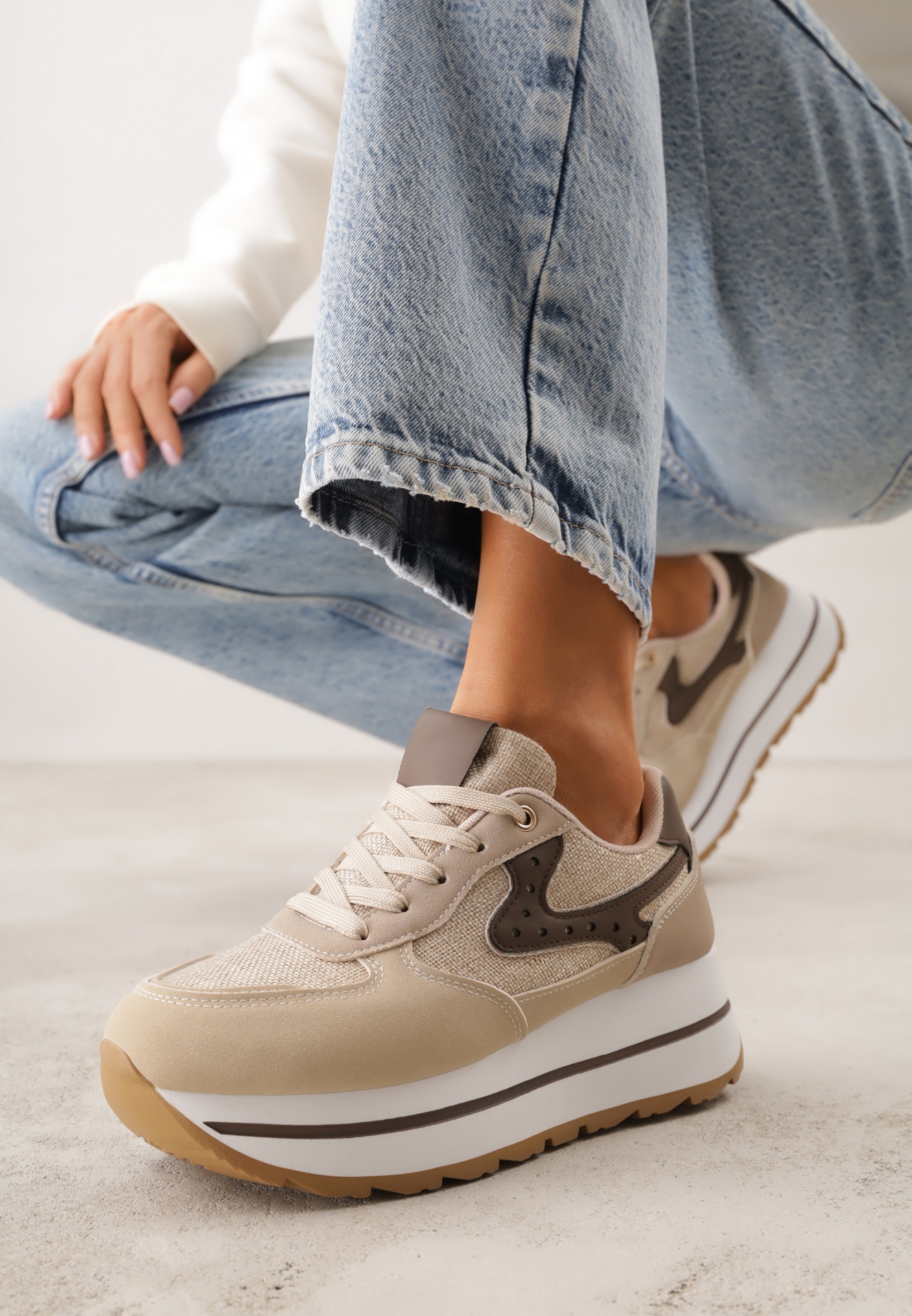 Sneakers Dioseleia Bej