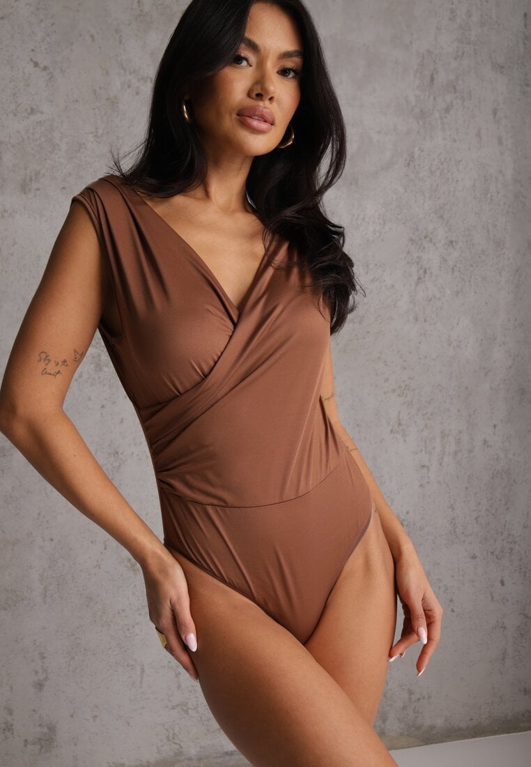 Body Tip plic Maro Fără mâneci Edalwen