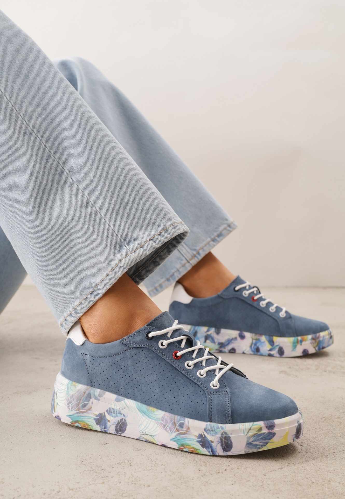 Sneakers Tidessa Albaștri